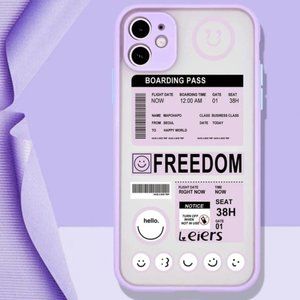 IPhone 11 Phone Case *Boarding Pass